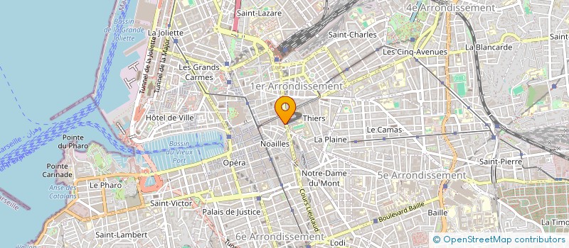 localisation de l'entreprise MONSIEUR ARMAND AGUGLIARO à MARSEILLE