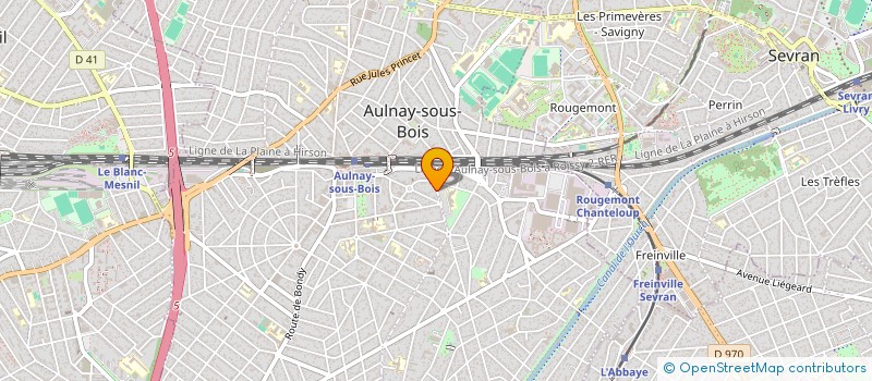 localisation de l'entreprise MONSIEUR ARMAND-ALAIN ZADIKIAN à AULNAY-SOUS-BOIS
