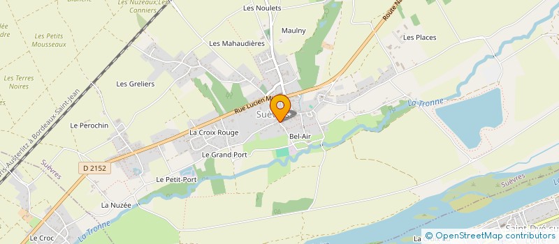 localisation de l'entreprise MONSIEUR ARMAND ANTONETTI  SUEVRES