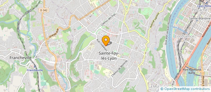 localisation de l'entreprise MONSIEUR ARMAND ARBONNE à SAINTE-FOY-LES-LYON