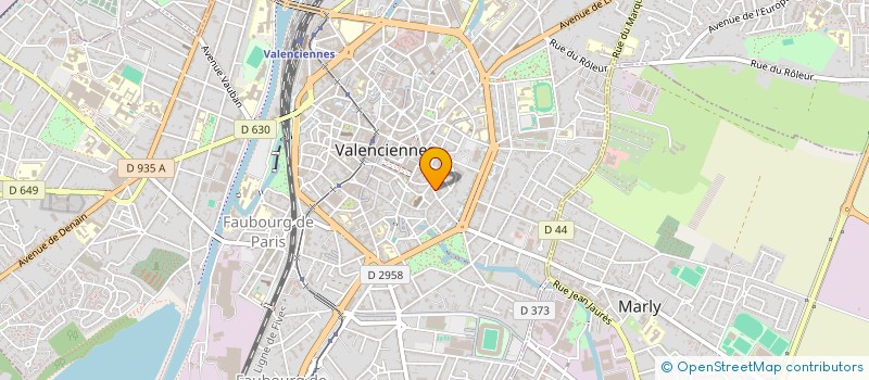 localisation de l'entreprise MONSIEUR ARMAND AUDEGOND à VALENCIENNES