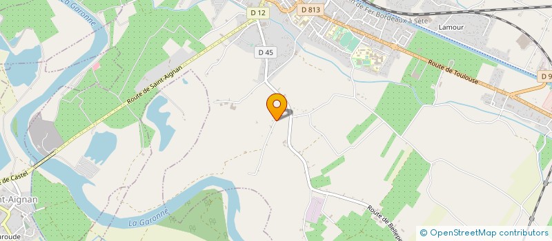 localisation de l'entreprise MONSIEUR ARMAND AZAIE  CAZES-MONDENARD