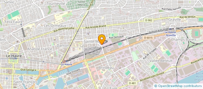 localisation de l'entreprise MONSIEUR ARMAND BAHOKEN  LE HAVRE