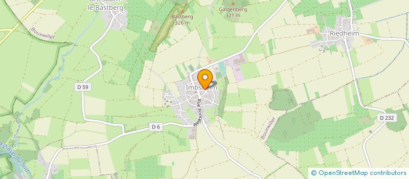 localisation de l'entreprise MONSIEUR ARMAND BALTZER  BOUXWILLER