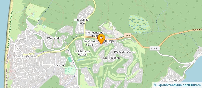 localisation de l'entreprise MONSIEUR ARMAND BEN FRECH  LACANAU