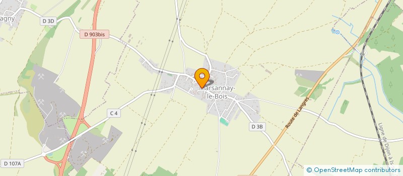 localisation de l'entreprise MONSIEUR ARMAND BENSADOUN  MARSANNAY-LE-BOIS