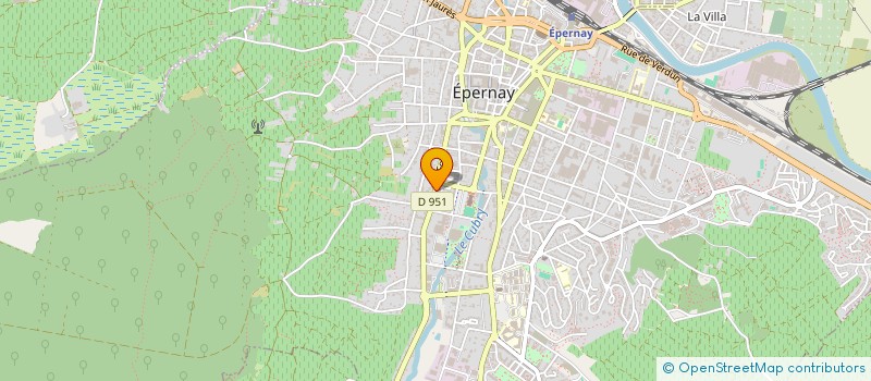 localisation de l'entreprise MONSIEUR ARMAND BEZIN  EPERNAY