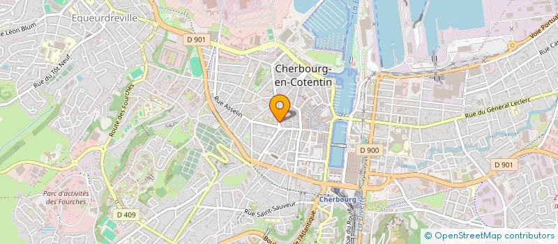 localisation de l'entreprise MONSIEUR ARMAND BOISROUX  CHERBOURG-EN-COTENTIN