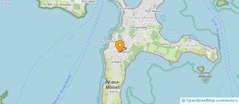 localisation de l'entreprise MONSIEUR ARMAND BOTHEREL  ILE-AUX-MOINES