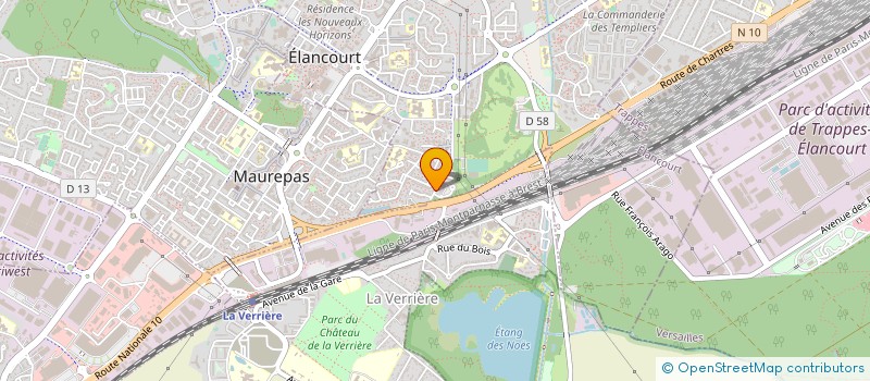 localisation de l'entreprise MONSIEUR ARMAND BOTRIC  ELANCOURT