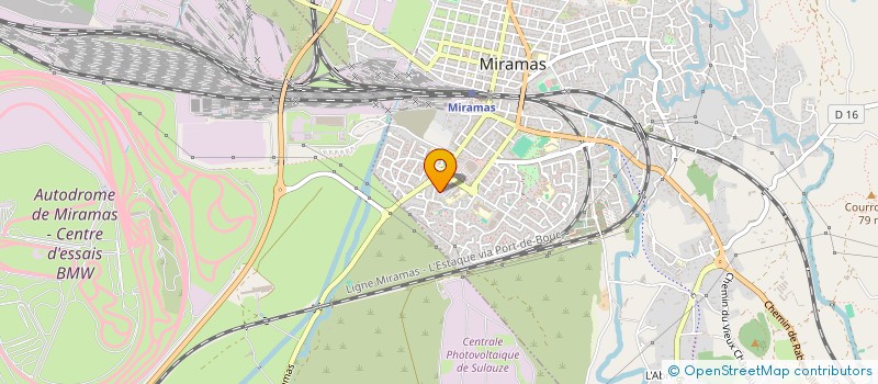 localisation de l'entreprise MONSIEUR ARMAND BOURRET à MIRAMAS