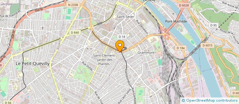 localisation de l'entreprise MONSIEUR ARMAND BOURRIEZ à ROUEN