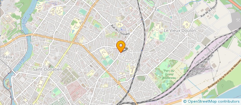 localisation de l'entreprise MONSIEUR ARMAND BRAIDO à NANTES