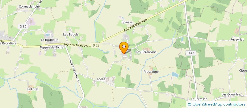 localisation de l'entreprise MONSIEUR ARMAND BRIDON à BAGE-DOMMARTIN