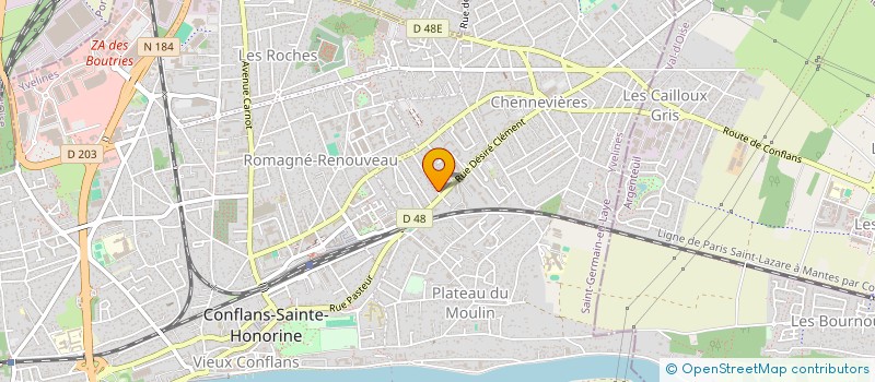 localisation de l'entreprise MONSIEUR ARMAND BUISSON  PARIS