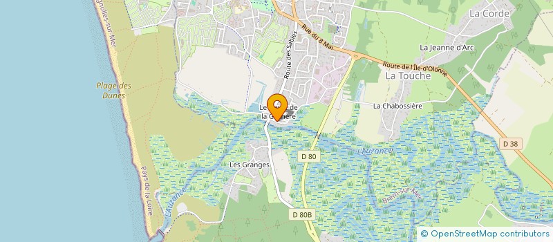 localisation de l'entreprise MONSIEUR ARMAND BUTEAU à BREM-SUR-MER