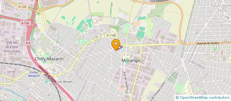localisation de l'entreprise MONSIEUR ARMAND CALLISTO à MORANGIS