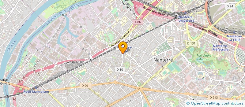 localisation de l'entreprise MONSIEUR ARMAND CARNEIRO à NANTERRE