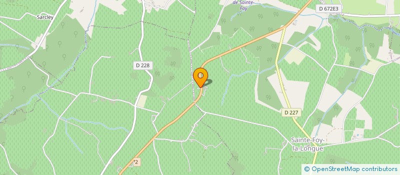 localisation de l'entreprise MONSIEUR ARMAND CARRETEY  SAINTE-FOY-LA-LONGUE