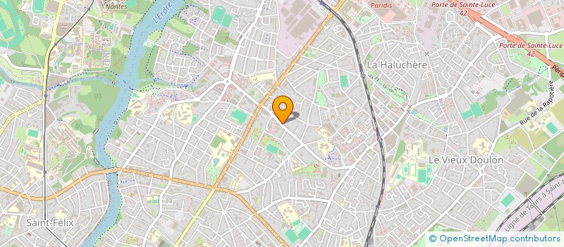 localisation de l'entreprise MONSIEUR ARMAND CHATELIN  NANTES