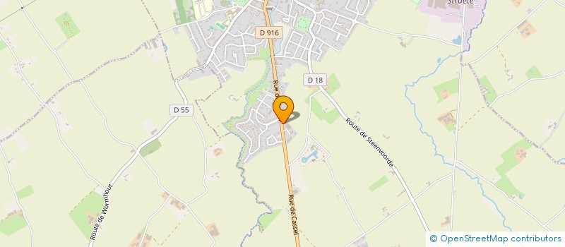 localisation de l'entreprise MONSIEUR ARMAND CHAVOSHI  WORMHOUT