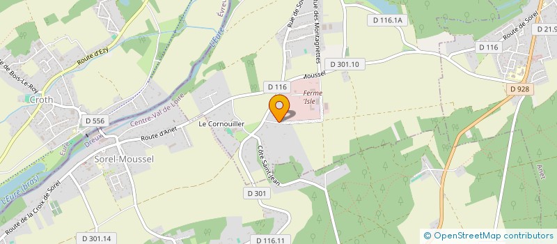 localisation de l'entreprise MONSIEUR ARMAND CHEVALIER  SAUSSAY
