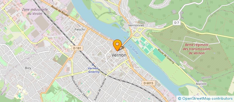 localisation de l'entreprise MONSIEUR ARMAND CLAVARINO à VERNON