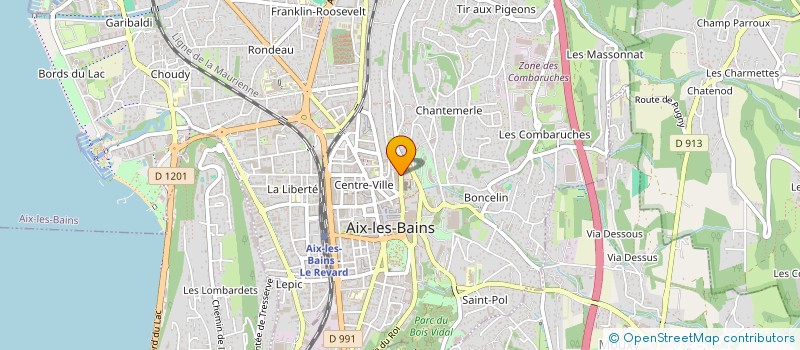 localisation de l'entreprise MONSIEUR ARMAND CORLAIS à AIX-LES-BAINS