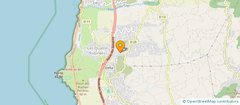 localisation de l'entreprise MONSIEUR ARMAND CRESCENCE  SAINT-LEU