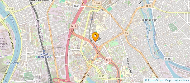 localisation de l'entreprise MONSIEUR ARMAND DA SILVA  CRETEIL