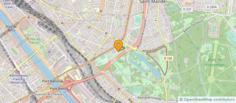 localisation de l'entreprise MONSIEUR ARMAND DAMECHE  PARIS