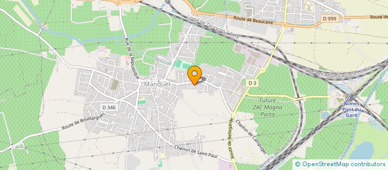 localisation de l'entreprise MONSIEUR ARMAND DANCE  NIMES