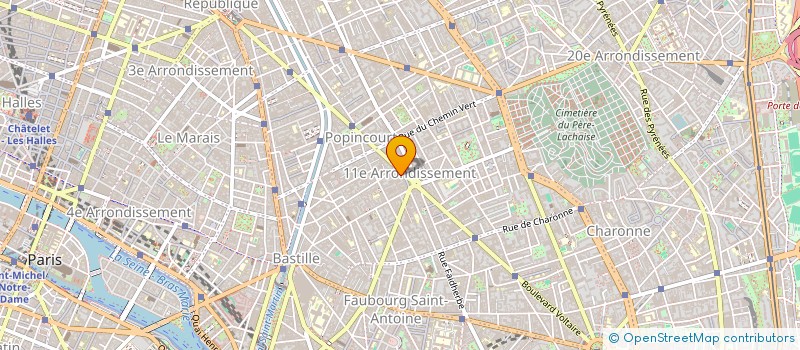 localisation de l'entreprise MONSIEUR ARMAND DANIEL  PARIS