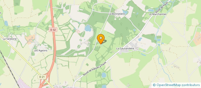 localisation de l'entreprise MONSIEUR ARMAND DE BAUDRY D'ASSON à GARNACHE (LA)