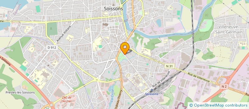 localisation de l'entreprise MONSIEUR ARMAND DE KONINCK à SOISSONS