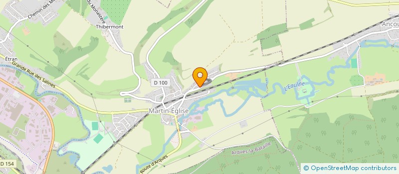 localisation de l'entreprise MONSIEUR ARMAND DE ROCQUIGNY DU FAYEL  MARTIN-EGLISE