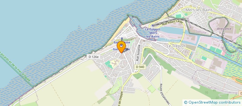 localisation de l'entreprise MONSIEUR ARMAND DEHAN  LE TREPORT