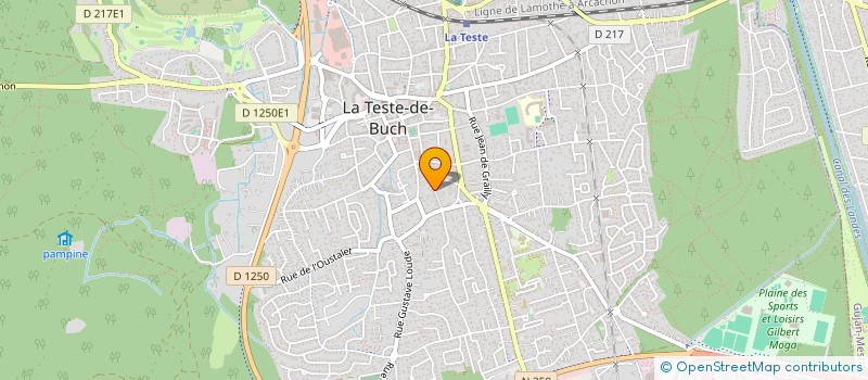 localisation de l'entreprise MONSIEUR ARMAND DELEST à LA TESTE-DE-BUCH