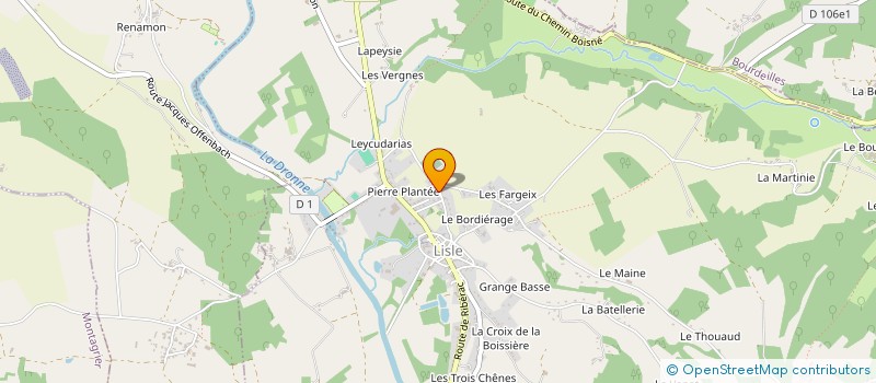 localisation de l'entreprise MONSIEUR ARMAND DESHAYES à LISLE