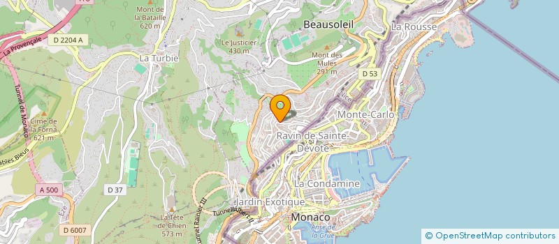 localisation de l'entreprise MONSIEUR ARMAND DI AMORE à BEAUSOLEIL
