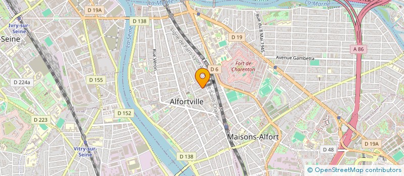 localisation de l'entreprise MONSIEUR ARMAND DIAS à ALFORTVILLE