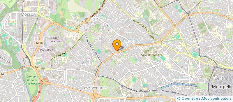 localisation de l'entreprise MONSIEUR ARMAND DOITTAU à MONTPELLIER