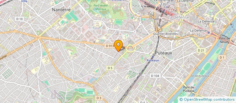 localisation de l'entreprise MONSIEUR ARMAND DOMIGUES  NANTERRE