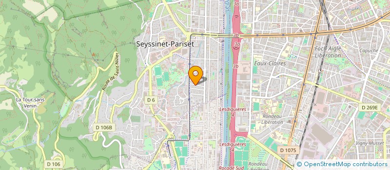 localisation de l'entreprise MONSIEUR ARMAND DOULAT à SEYSSINET-PARISET