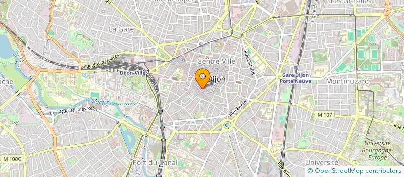localisation de l'entreprise MONSIEUR ARMAND DUBOIS  DIJON