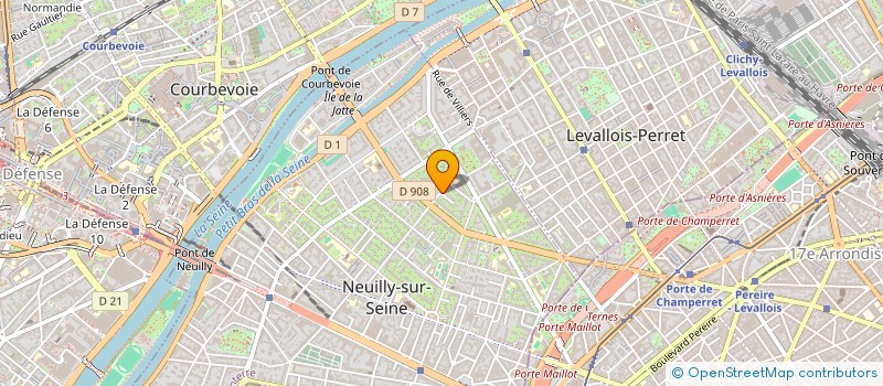 localisation de l'entreprise MONSIEUR ARMAND DUFOUR à NEUILLY-SUR-SEINE