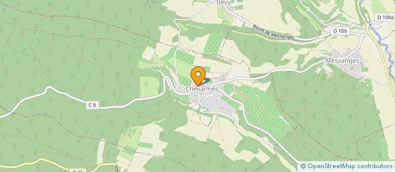 localisation de l'entreprise MONSIEUR ARMAND DUMONT à CHEVANNES