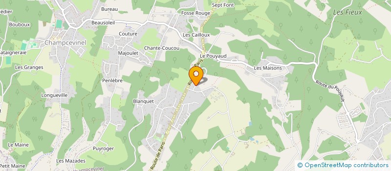 localisation de l'entreprise MONSIEUR ARMAND ESPINASSE à TRELISSAC