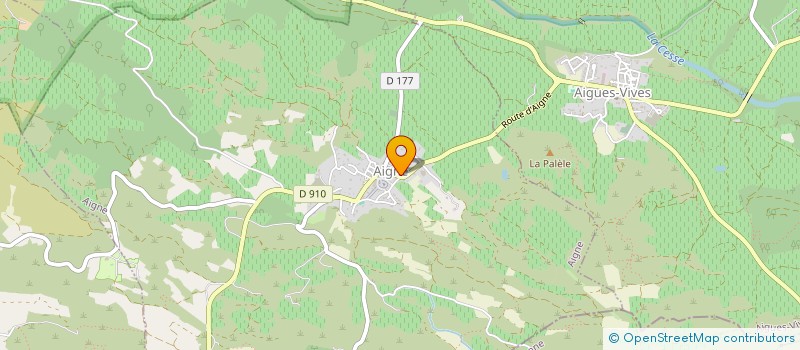 localisation de l'entreprise MONSIEUR ARMAND FAGES  OLONZAC