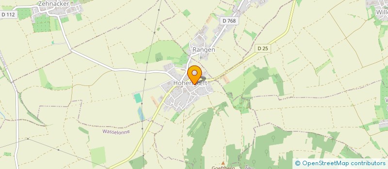 localisation de l'entreprise MONSIEUR ARMAND FRITSCH  HOHENGFT